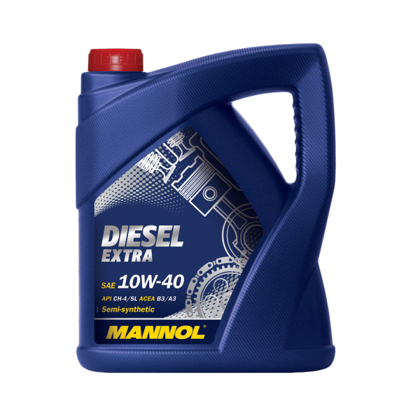 МОТОРНО МАСЛО MANNOL Diesel Extra 10W-40 5 литра