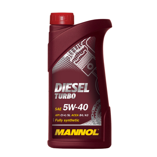 МОТОРНО МАСЛО MANNOL Diesel Turbo 5W-40 1 литър