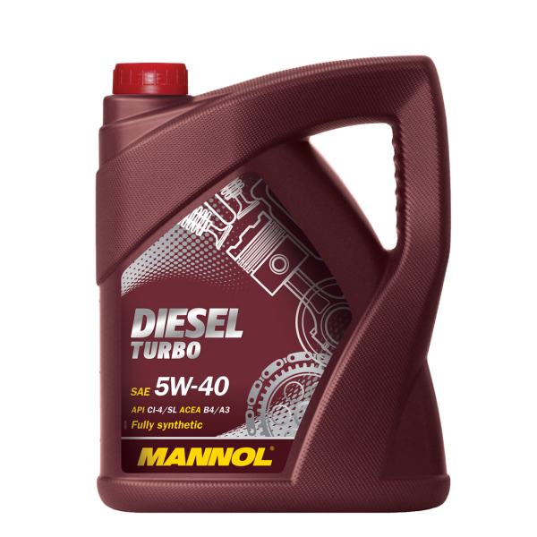 МОТОРНО МАСЛО MANNOL Diesel Turbo 5W-40 5 литра