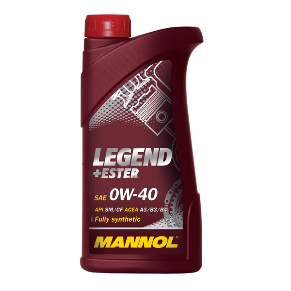МОТОРНО МАСЛО MANNOL Legend + Ester 0W-40 1 литър