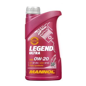 МОТОРНО МАСЛО MANNOL Legend Ultra 0W-20 1 литър