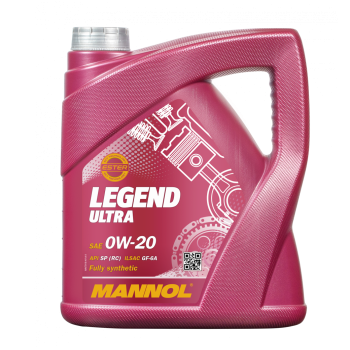 МОТОРНО МАСЛО MANNOL Legend Ultra 0W-20 4 литра