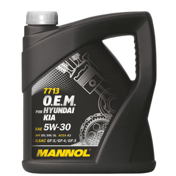 МОТОРНО МАСЛО MANNOL - O.E.M. Hyunday / Kia - 5W-30 1 литър