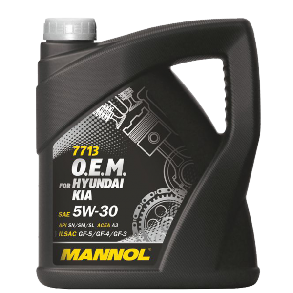 МОТОРНО МАСЛО MANNOL - O.E.M. Hyunday / Kia - 5W-30 1 литър