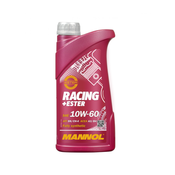 МОТОРНО МАСЛО MANNOL Racing + Ester 10W-60 1 литър