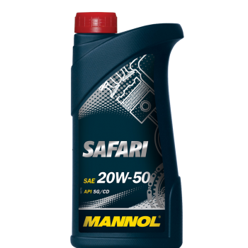 МОТОРНО МАСЛО MANNOL Safari 20W-50 1 литър