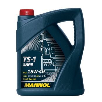 МОТОРНО МАСЛО MANNOL TS-1 SHPD 15W-40 5 литра