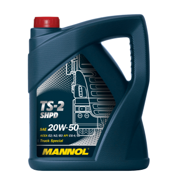 МОТОРНО МАСЛО MANNOL TS-2 SHPD 20W-50 5 литра