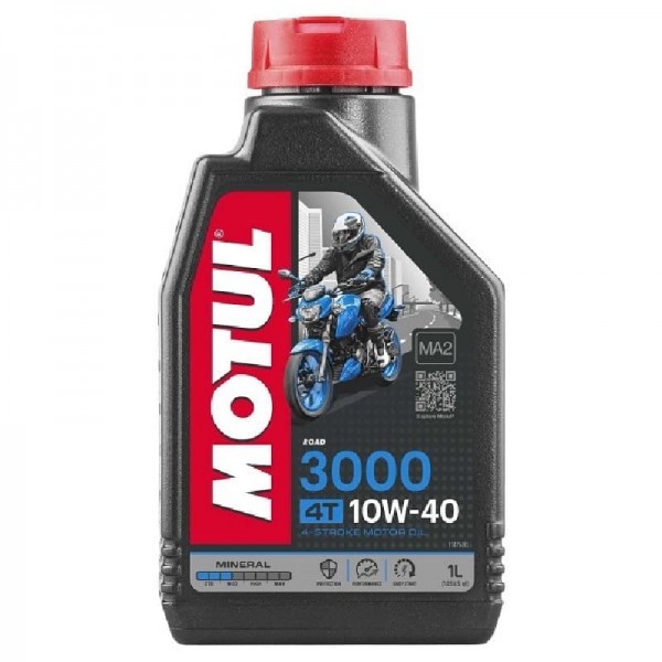 Моторно масло MOTUL 3000 4T 10W40 1литър