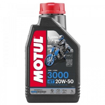 Моторно масло MOTUL 3000 4T 20W50 1 литър 