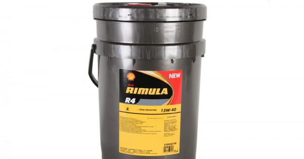 Моторно масло SHELL RIMULA R4 X 15W40 20 литра