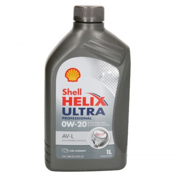 Моторно масло SHELL HELIX ULTRA AV-L 0W20 1 литър