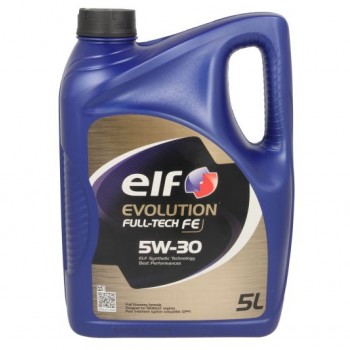 Моторно масло ELF EVOLUTION FULL-TECH FE 5W30 5 литра