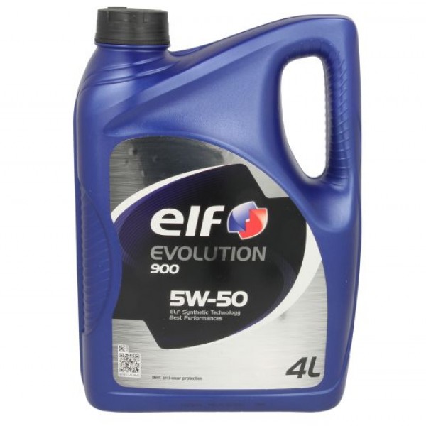Моторно масло ELF EVOLUTION 900 5W50 4 литра