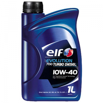 Моторно масло ELF EVOLUTION 700 TURBO DIESEL 10W40 1 литър 
