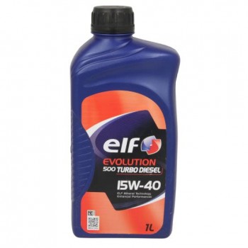 Моторно масло ELF EVOLITION 500 TURBO DIESEL 15W40 1 литър
