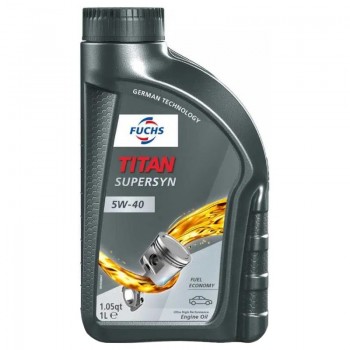Моторно масло FUCHS TITAN SUPERSYN 5W40 1 литър