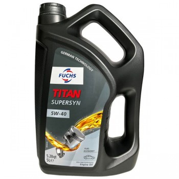 Моторно масло FUCHS TITAN SUPERSYN 5W40 5 литра