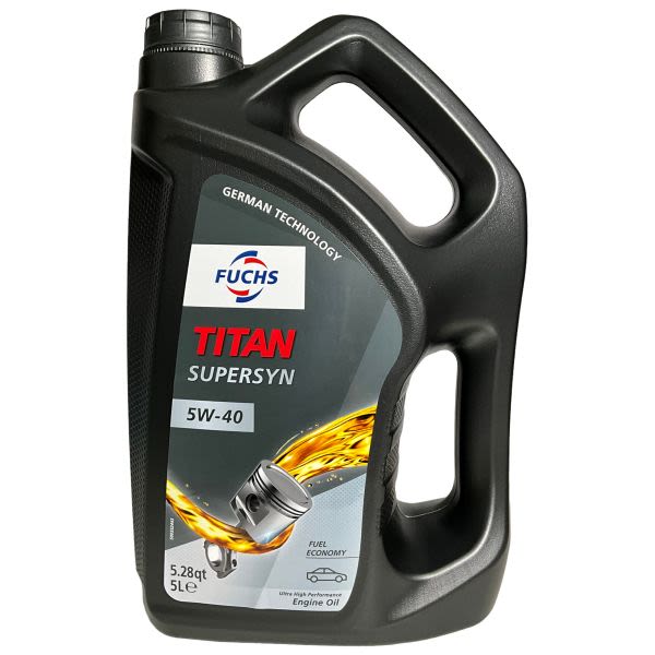 Моторно масло FUCHS TITAN SUPERSYN 5W40 5 литра