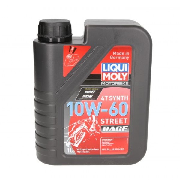 Моторно масло LIQUI MOLY Street Race 4T 10W60 1 литър