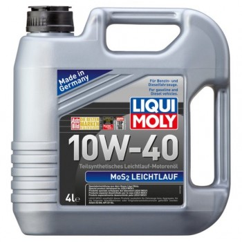 Моторно масло LIQUI MOLY MOS2 LEICHTLAUF 10W40 4 литра