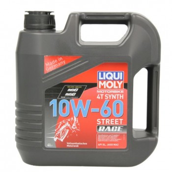 Моторно масло LIQUI MOLY RACE 10W60 4L литра