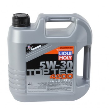 Моторно масло LIQUI MOLY Top Tec 4200 5W30 4 литра