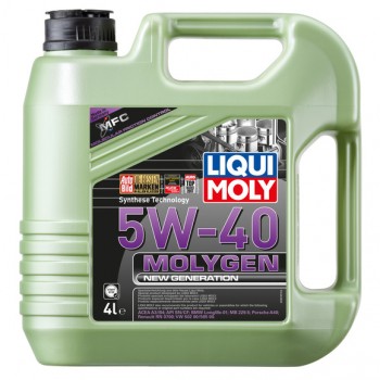 Моторно масло LIQUI MOLY MOLYGEN 5W40 4 литра