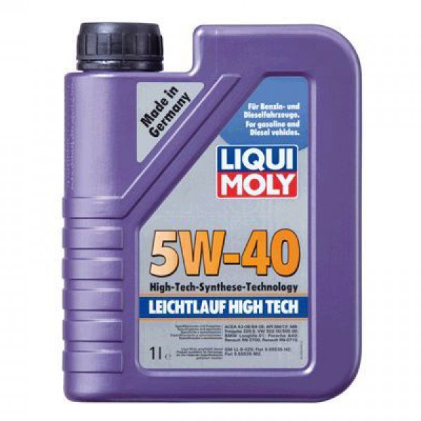Моторно масло LIQUI MOLY High Tech 5W40 1 литър