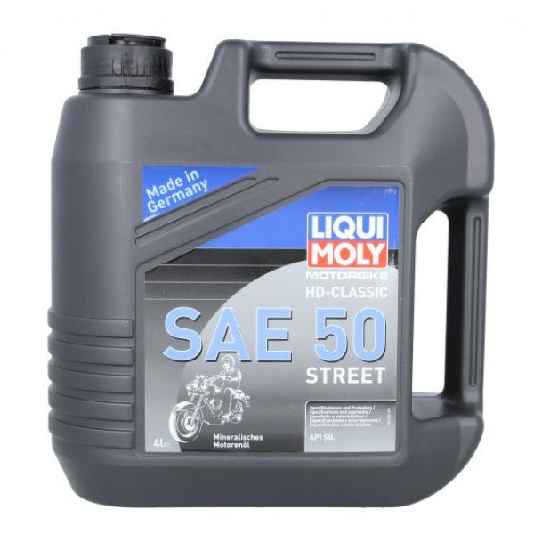 Моторно масло LIQUI MOLY HD-CLASSIC SAE50 STREET 4 литра