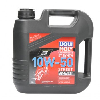 Моторно масло LIQUI MOLY 4T Synth 10W-50 Street Race 4 литра
