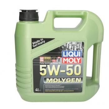 Моторно масло LIQUI MOLY Molygen 5W50 4 литра