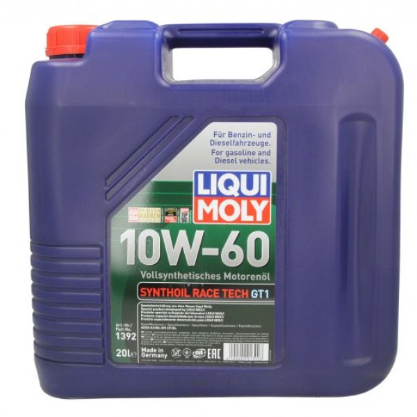Моторно масло LIQUI MOLY 10W60 Race Tech 1 литър