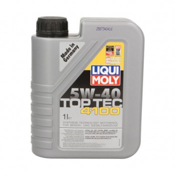 Моторно масло LIQUI MOLY Top Tec 4100 5W40 1 литър 