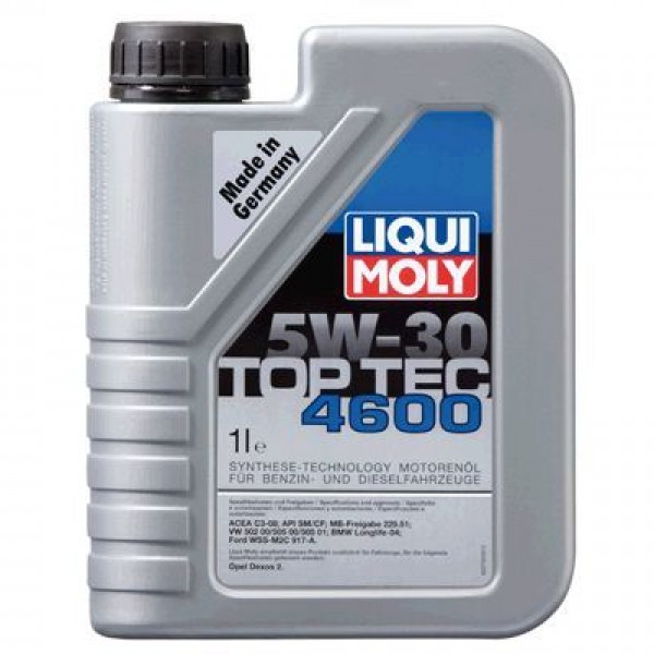 Моторно масло LIQUI MOLY TOP TEC 4600 5W30 1 литър