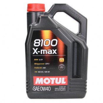 Моторно масло MOTUL 8100 X-MAX 0W40 4 литра