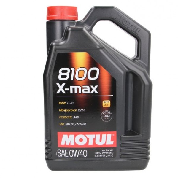 Моторно масло MOTUL 8100 X-MAX 0W40 4 литра