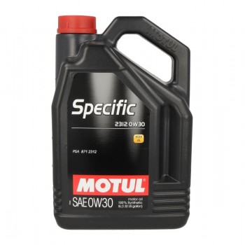 Моторно масло MOTUL SPECIFIC 2312 0W30 5 литра