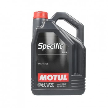 Моторно масло MOTUL SPECIFIC 5122 0W20 5 литра