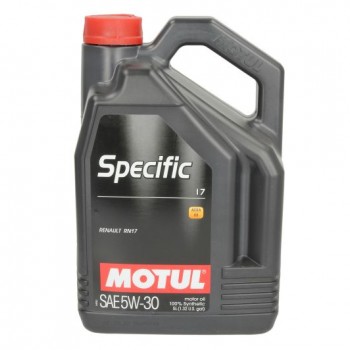 Моторно масло MOTUL SPECIFIC 17 5W30 5 литра