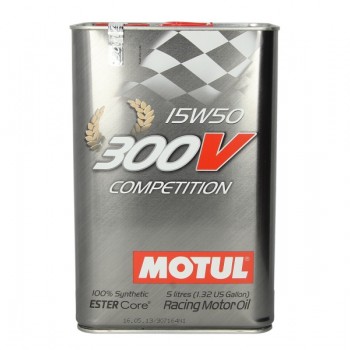 Моторно масло MOTUL 300V COMPETITION 15W50 5 литра