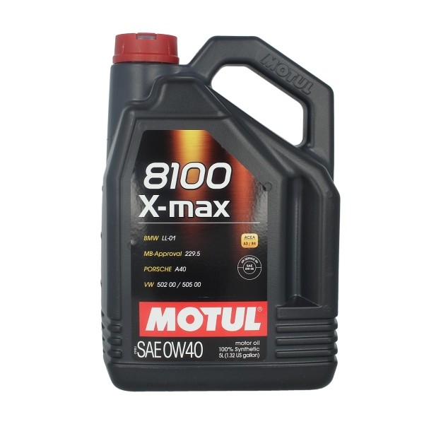 Моторно масло MOTUL 8100 X-MAX 0W40 5 литра