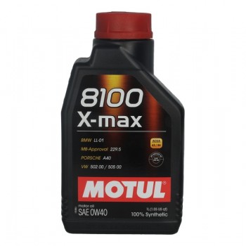 Моторно масло MOTUL 8100 X-MAX 0W40 1 литър 
