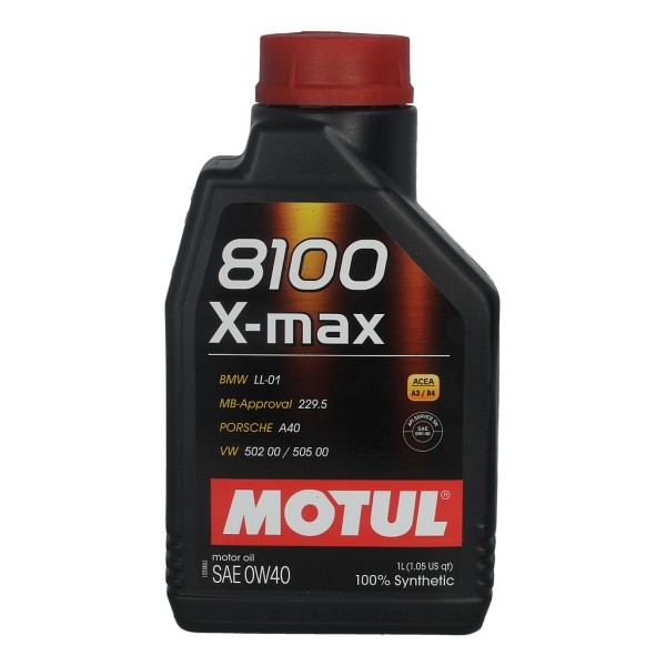 Моторно масло MOTUL 8100 X-MAX 0W40 1 литър