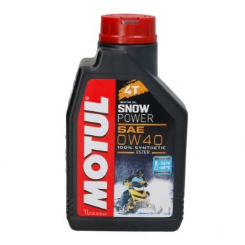 Моторно масло MOTUL SNOWPOWER 4T 0W40 1 литър 