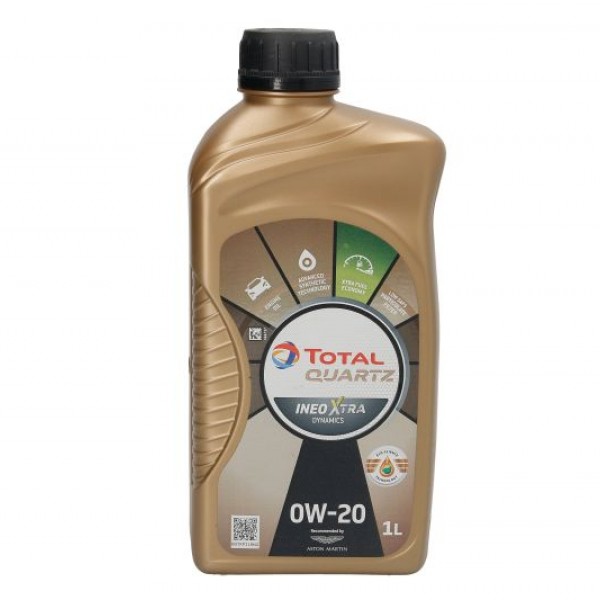 Моторно масло TOTAL QUARTZ XTRA D. 0W20 1 литър