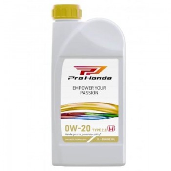 Моторно масло Honda 0W-20 Type 2.0 1L ProHonda