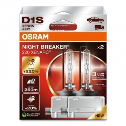 Комплект 2 бр. OSRAM XENARC Night Breaker 220, D1S, 85V, 35W