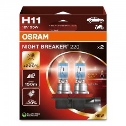 OSRAM Night Breaker 220 H11, 12V, 55W, 2 броя