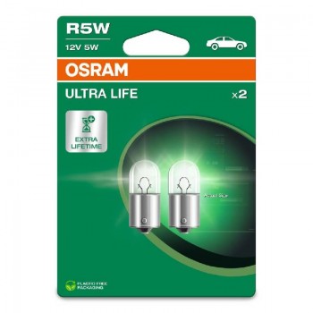 Крушка OSRAM R5W, 12V, 5W, 2 броя